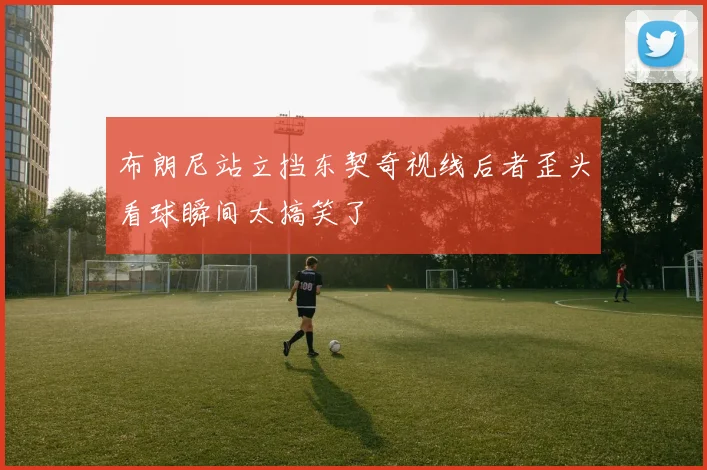 布朗尼站立挡东契奇视线后者歪头看球瞬间太搞笑了